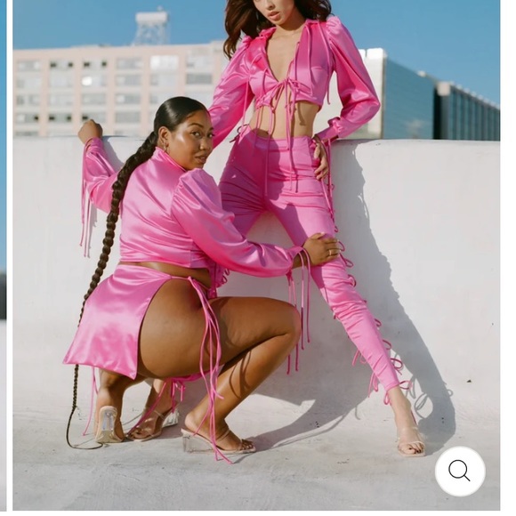 Laina Rauma THE PANELED SKIRT // GOOD LUCK GREEN - Picture 3 of 5